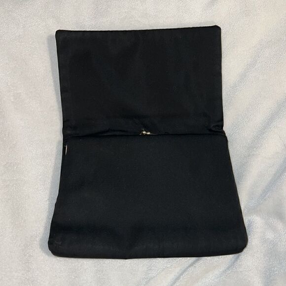 Vintage black HL USA clutch - Picture 2 of 6